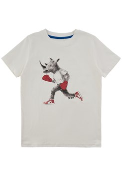 The New Frank T-shirt SS - White Swan